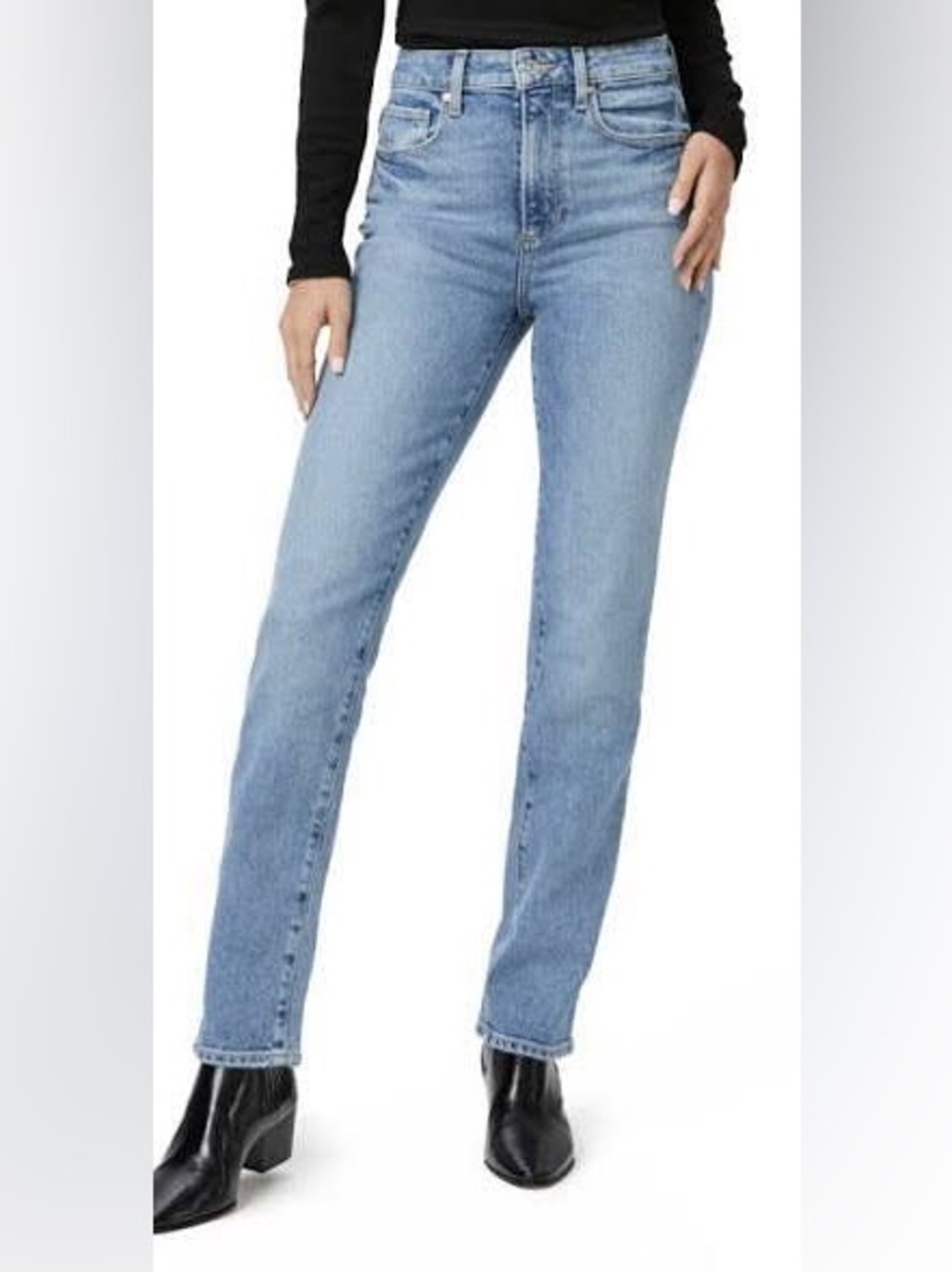 Paige Stella Straight High Rise Jeans Size 24 NWOT